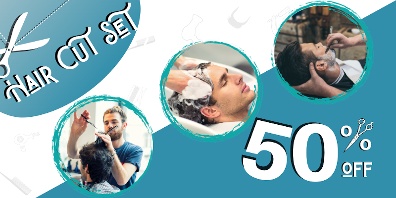 សេវាកម្មកាត់សក់បុរសជាឈុត