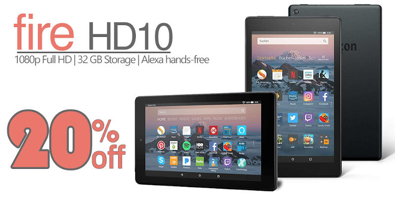 Tablet Amazon Fire HD 10", 32GB