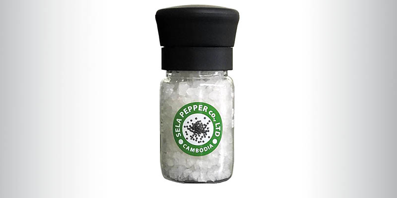 Sea Salt in PET bottle with Ceramic Grinder (Refill Function) | 80g