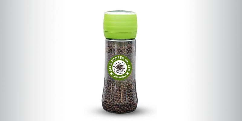 Pepper Corn in pet Bottle 200g with Grinder (Non Refill) | 200g
