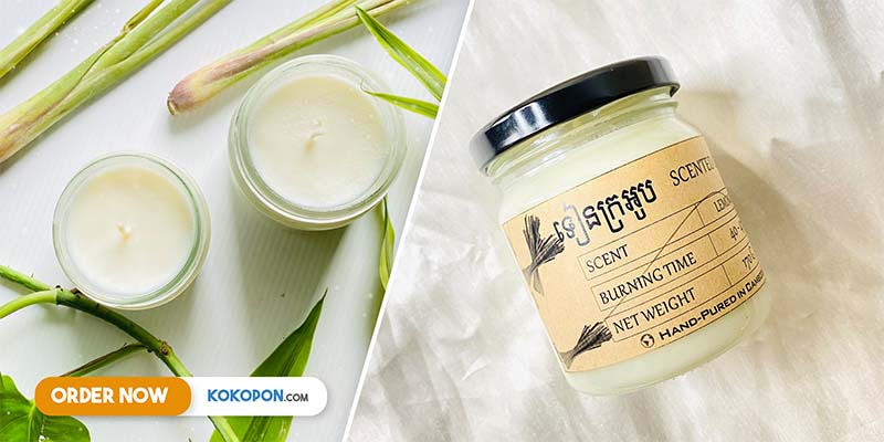 Scented Candle - Lemongrass | 160g