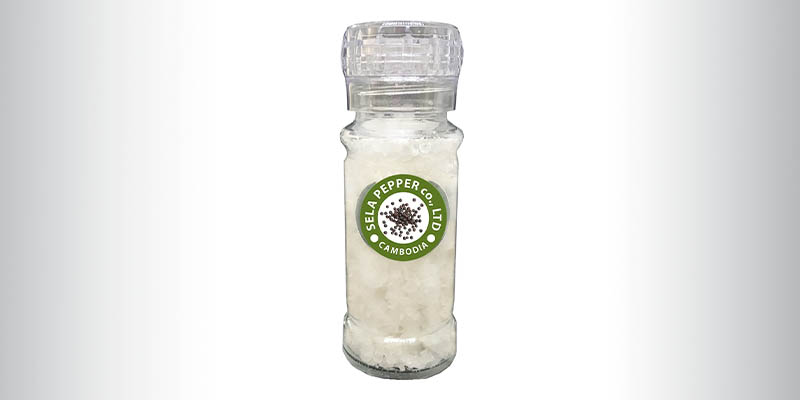 Sea Salt with Adjustable Grinder (Refill Function) | 100g